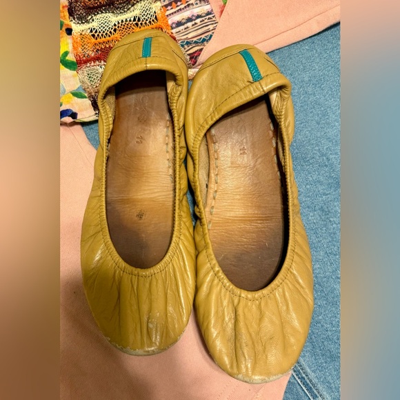 Mustard Yellow Tieks - Picture 2 of 4